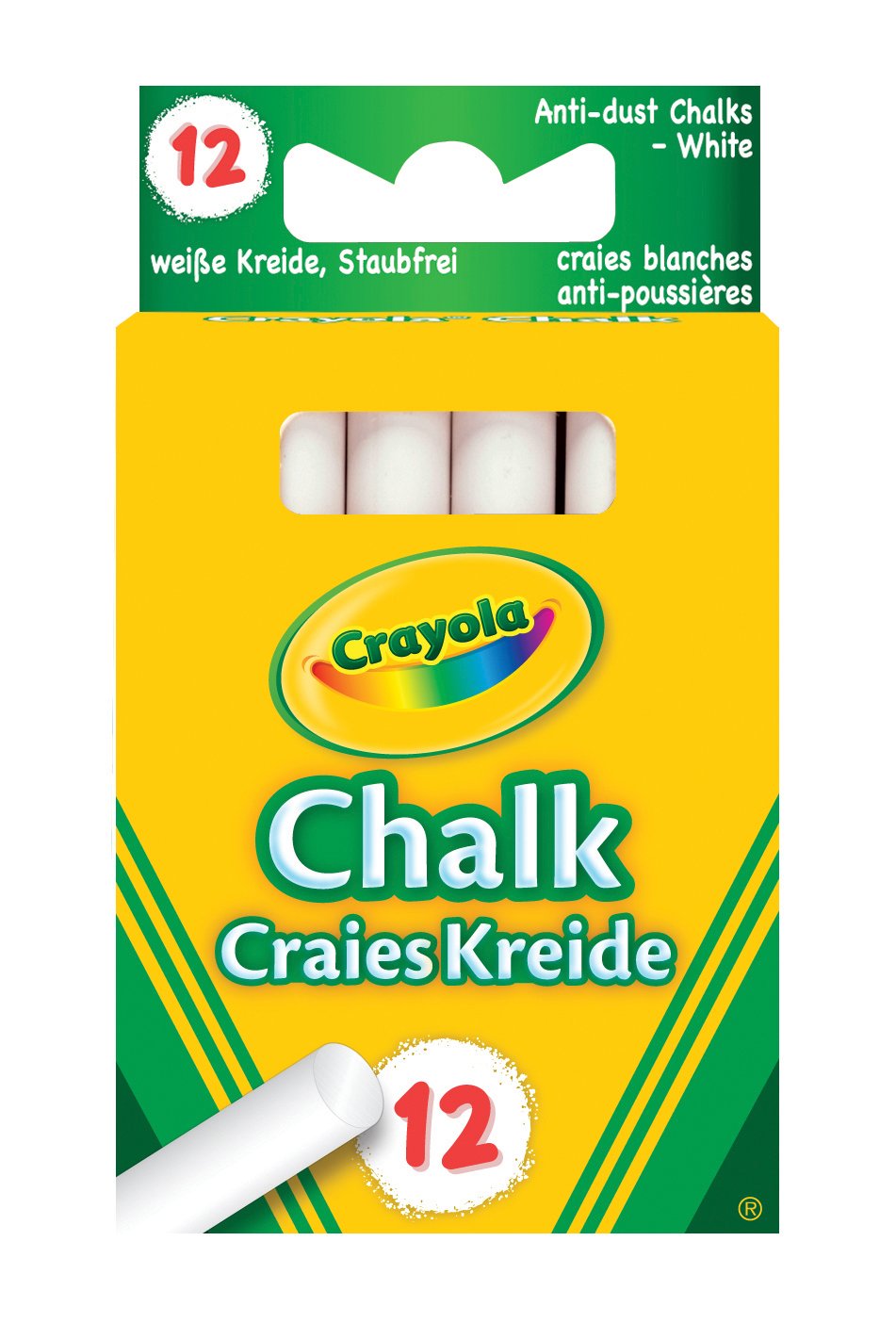 Tavelkrita Crayola vita 13140001_2