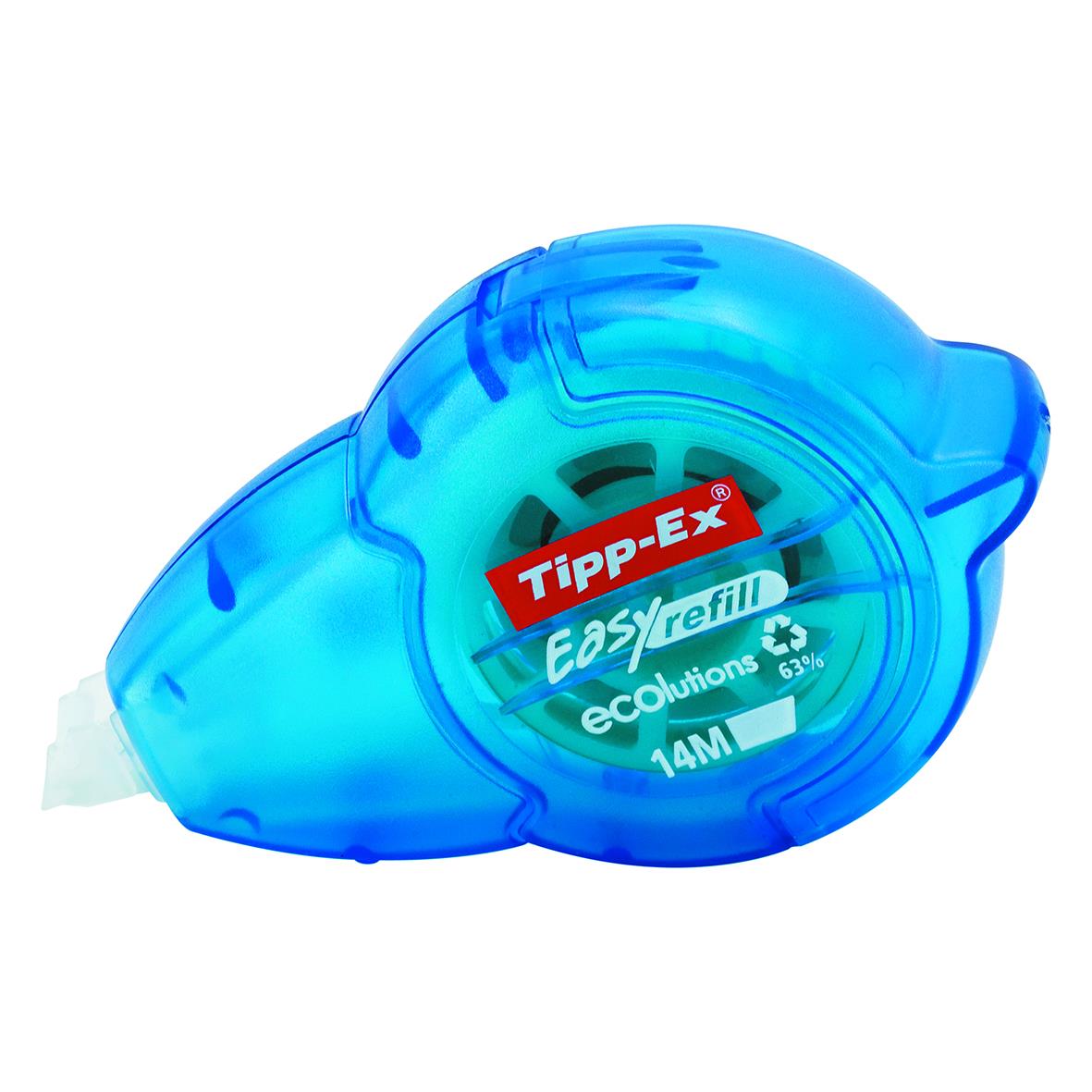 Tipp-Ex Easy Automat korrigeringsroller i blå behållare med rulle för 5mm x 14m korrigering