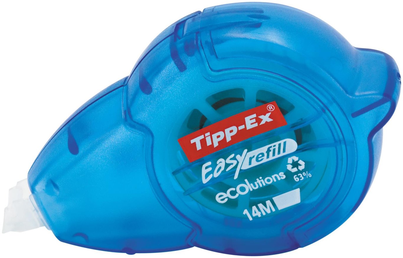 Tipp-Ex Easy Automat korrigeringsroller i blå plast med 5mm bredd och 14m längd
