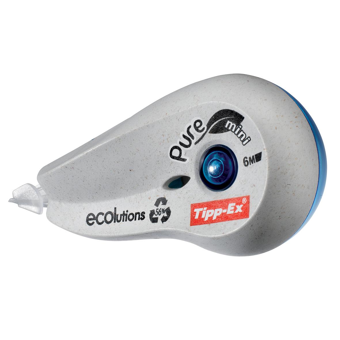 Tipp-Ex Ecolution korrigeringsrulle 5mm x 6m i vitt design