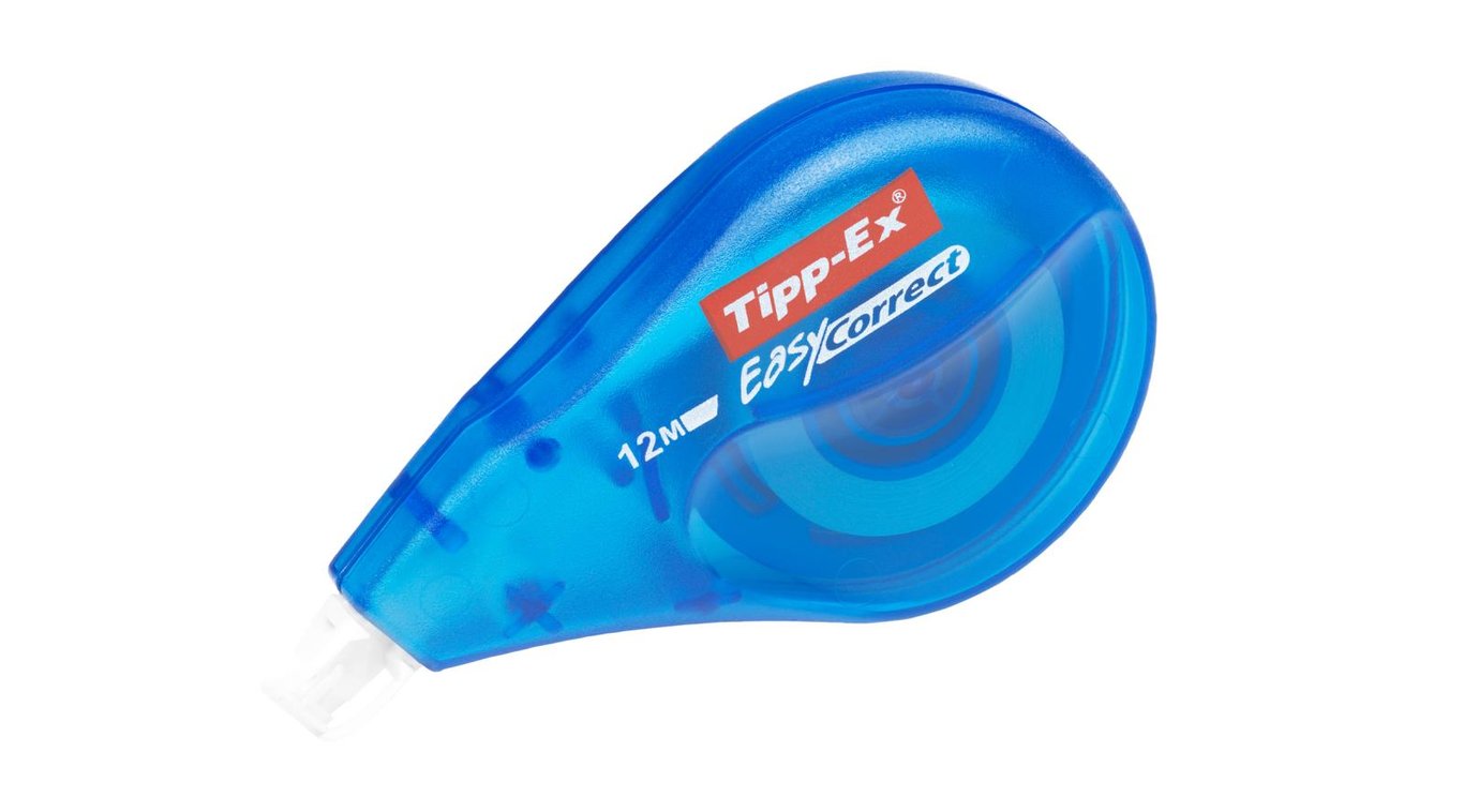 Tipp-Ex Easy Correct korrigeringsroller 4,2mm x 12m i blå behållare