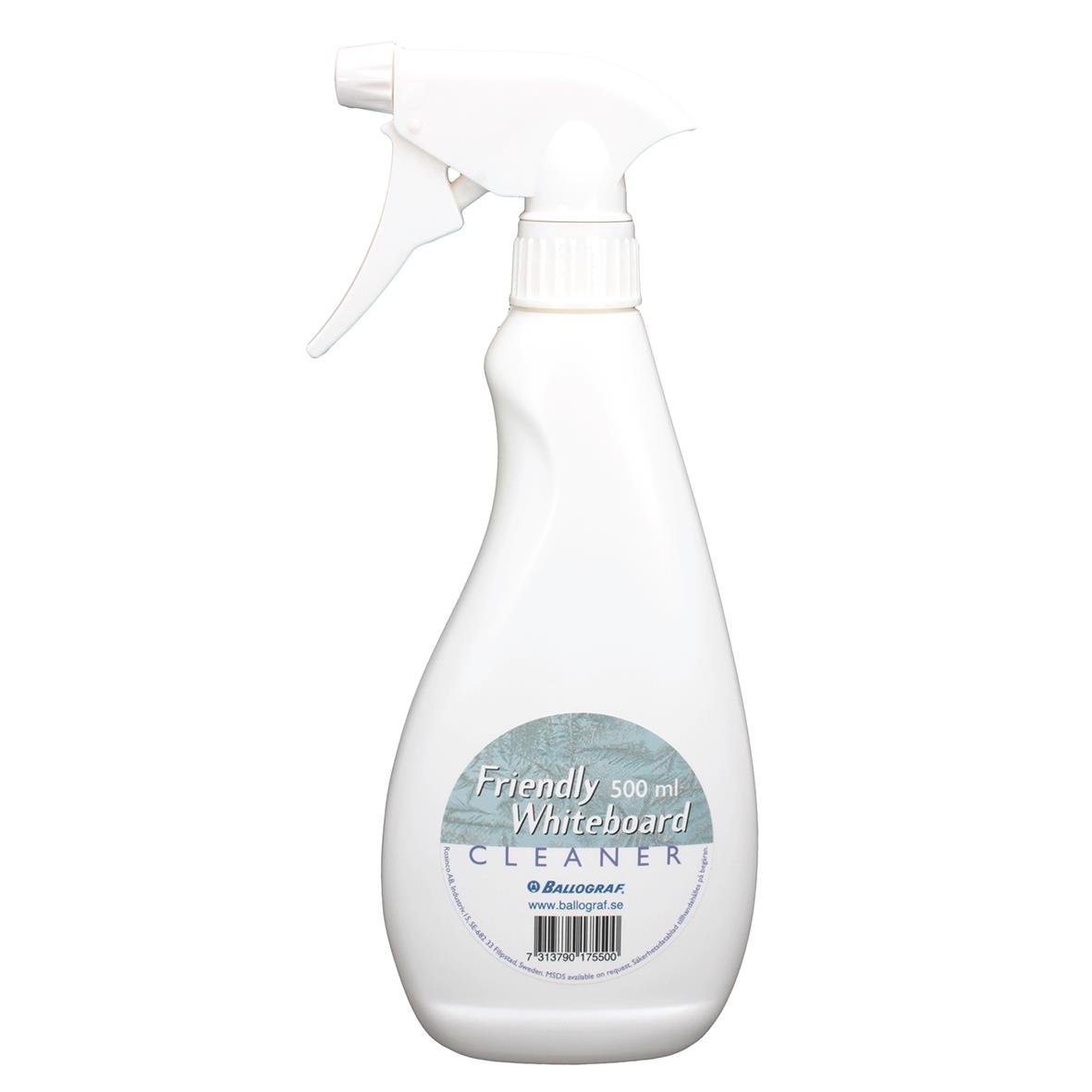 Vitboardrengöring i sprayflaska, 500 ml från Ballograf Friendly