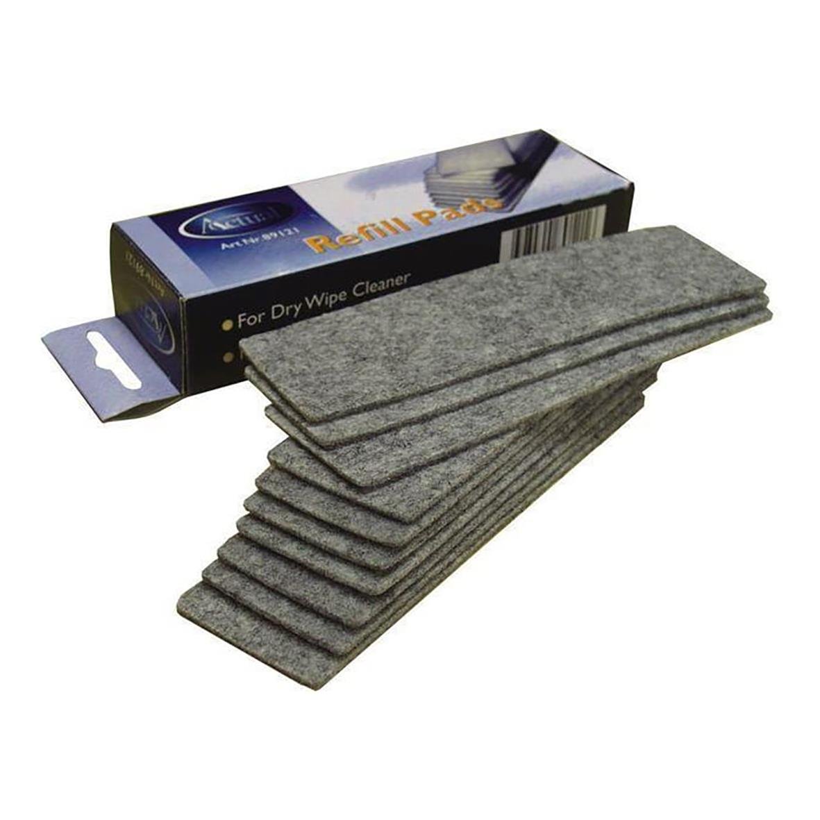 Refill magnetiska rengöringsdukar 145x44mm för torrt våtmedel