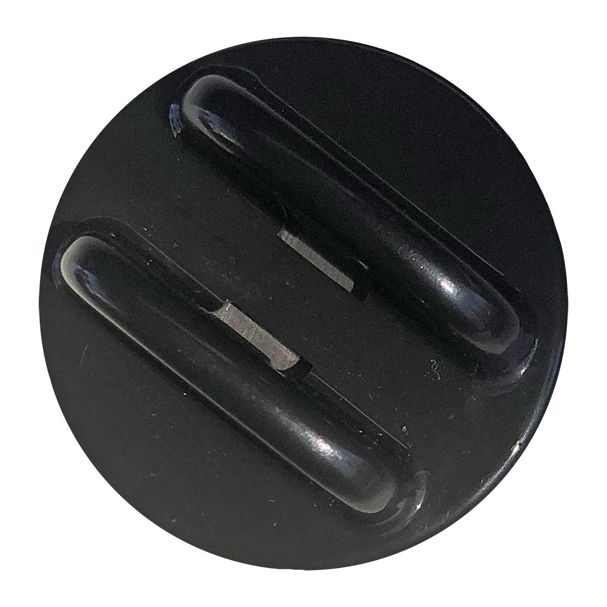 Taveltorkare Legamaster mini med svart WB-penna på svart bakgrund