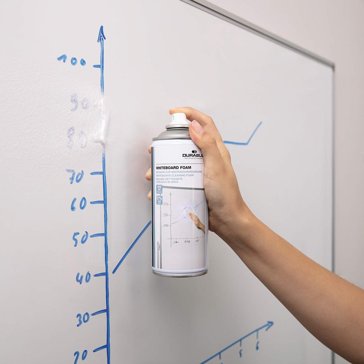 Whiteboardrengöring Durable Rengöringsskum 400ml 13210017_2