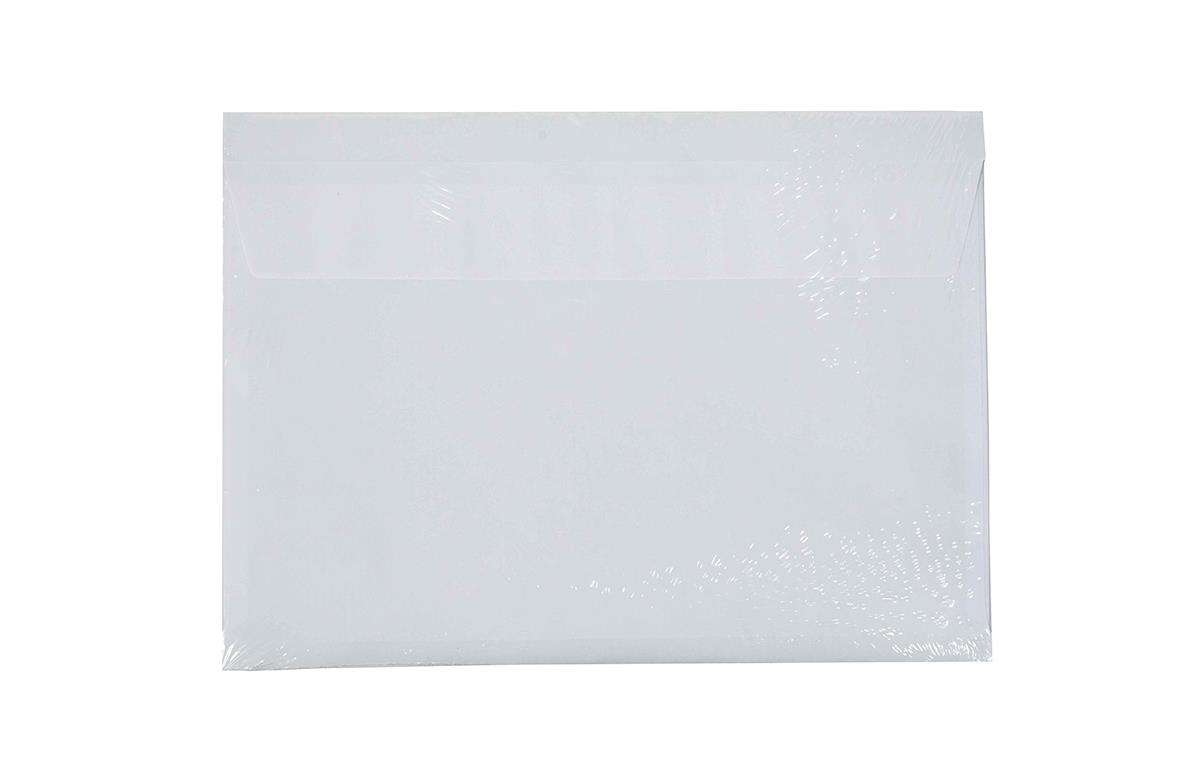 Vit B4 bälgkuvert Sober Expander Stripseal, 120g, för dokument