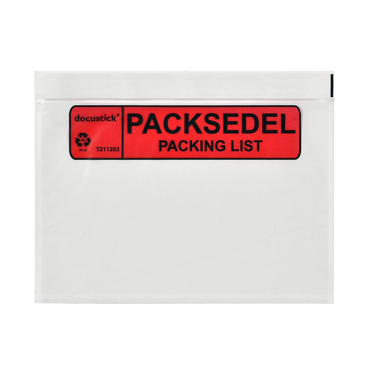 Packsedelskuvert extra kraftig med tryck C5 14070045