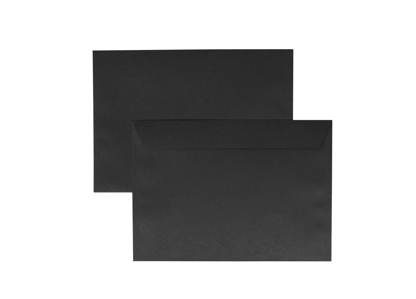 Svarta kuvert i C5 storlek från Remsa, 120g, svart färg