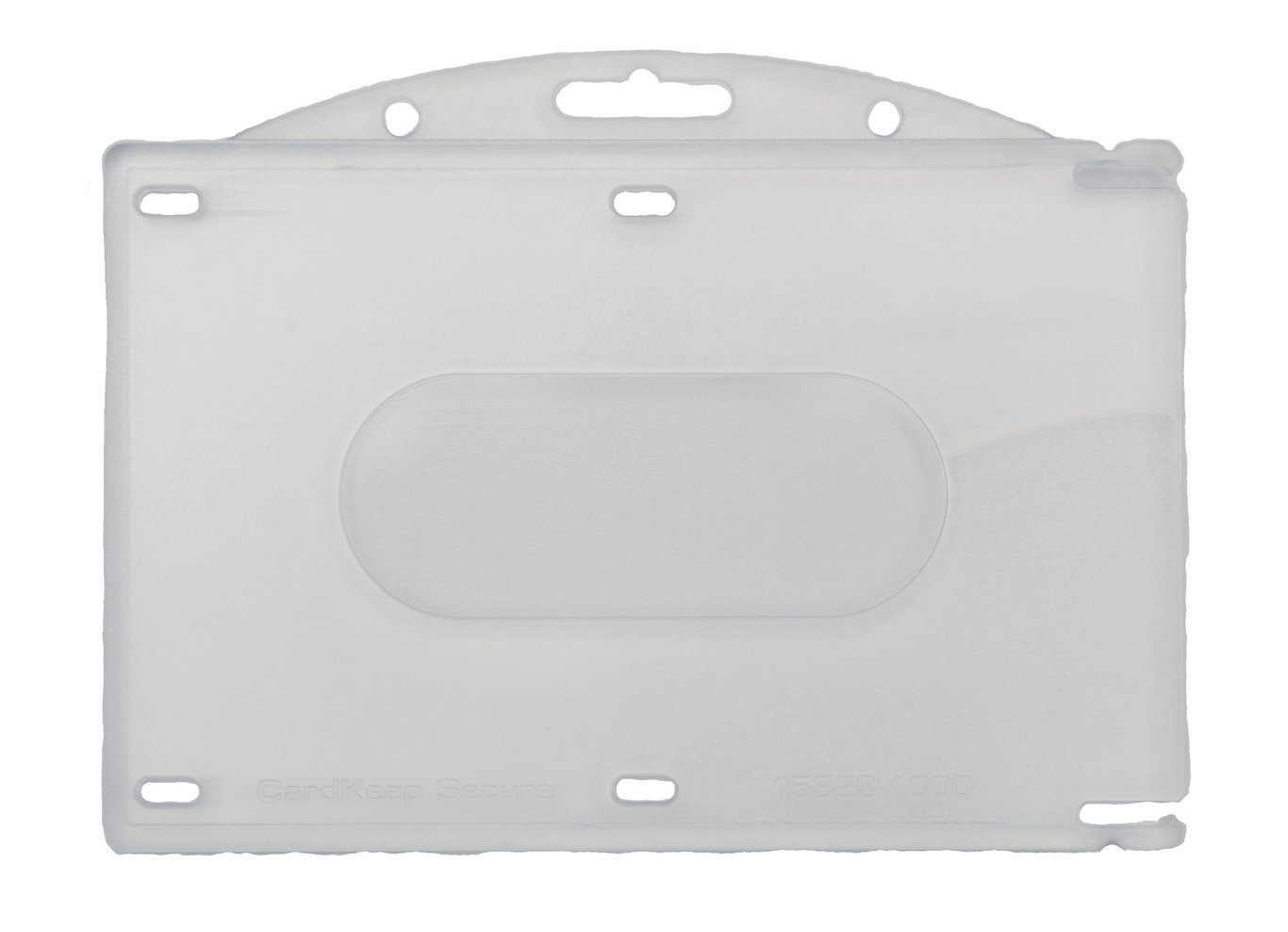 Korthållare Cardkeep Secure liggande transparent 85,5x54mm 15040017