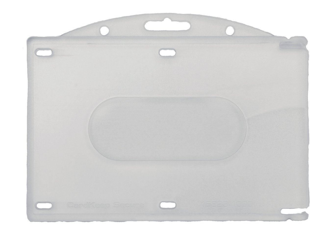 Korthållare Cardkeep Secure liggande transparent 85,5x54mm