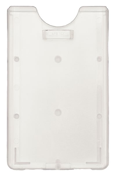 Korthållare Cardkeep täckt i genomskinlig plast