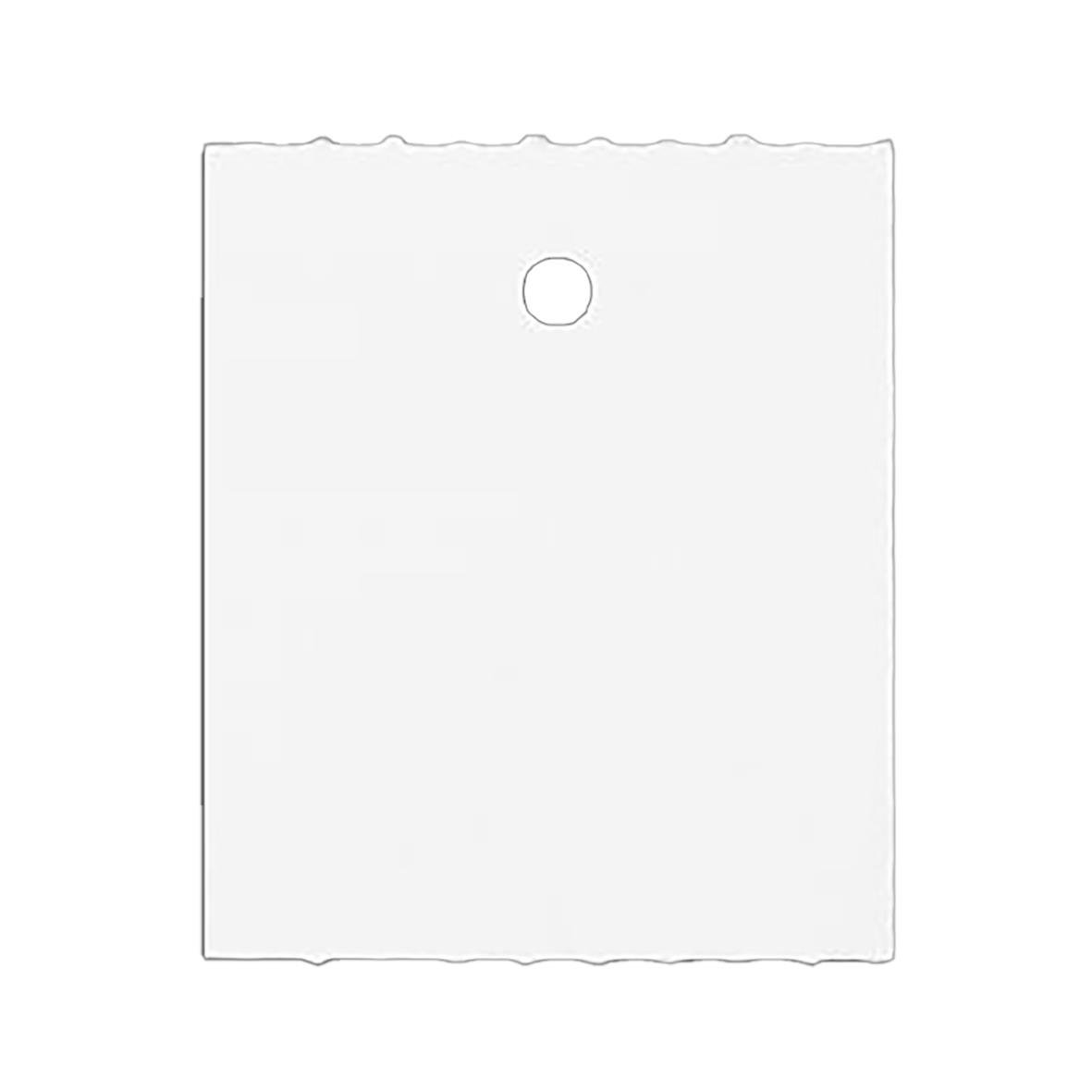 Kartongetikett med hål, 30x36mm