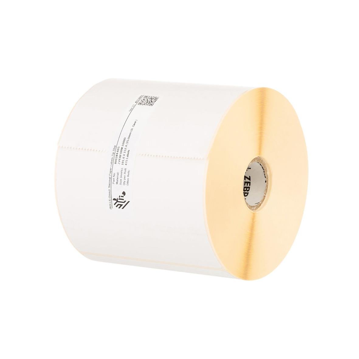 Etikett Zebra 1000D 2580/rl 38x25mm på rulle