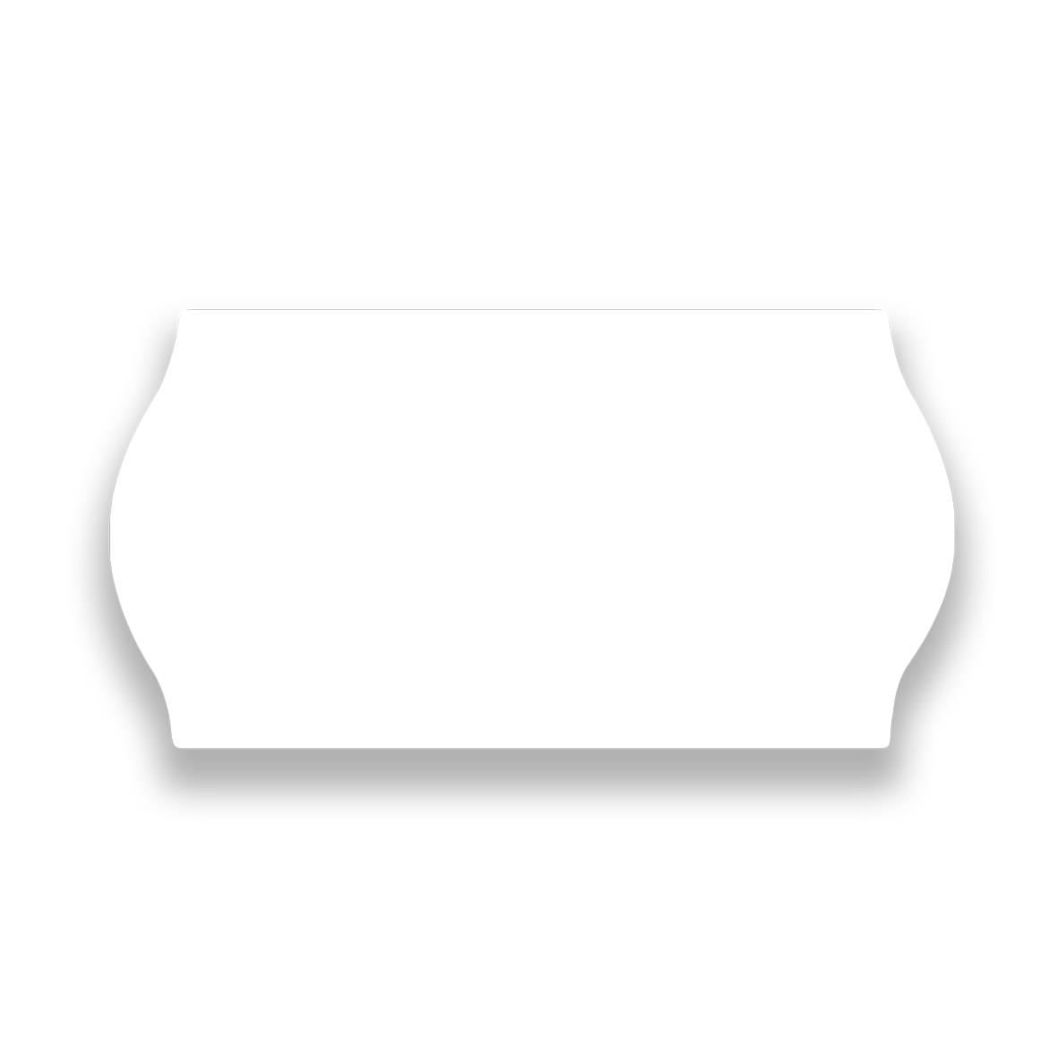 Vit etikett Prismärkning G1 22 x 12 mm