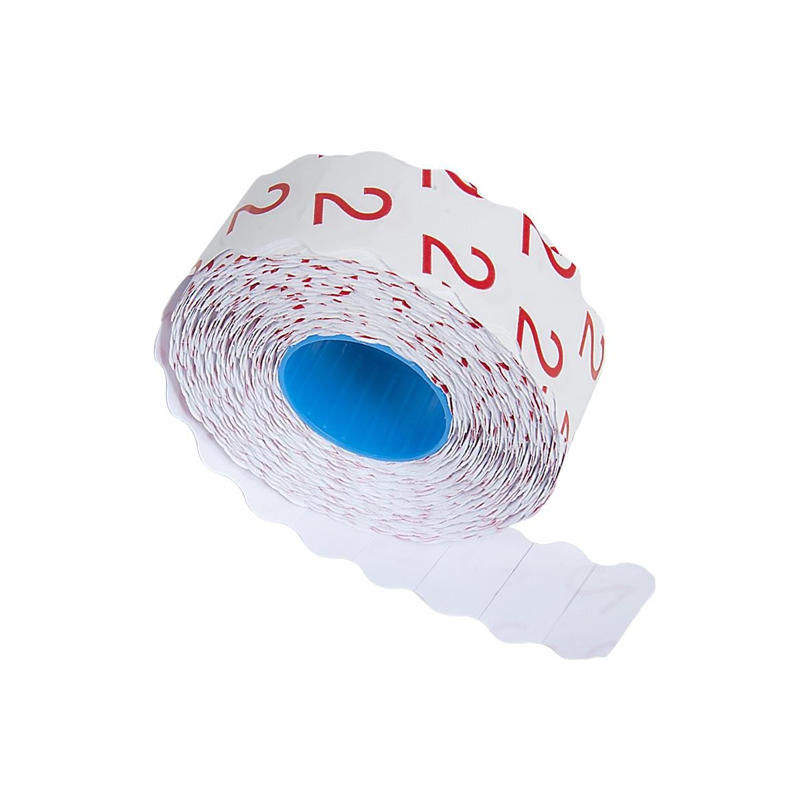 Vit etikett Prismärkning G2 22 x 12 mm rulle