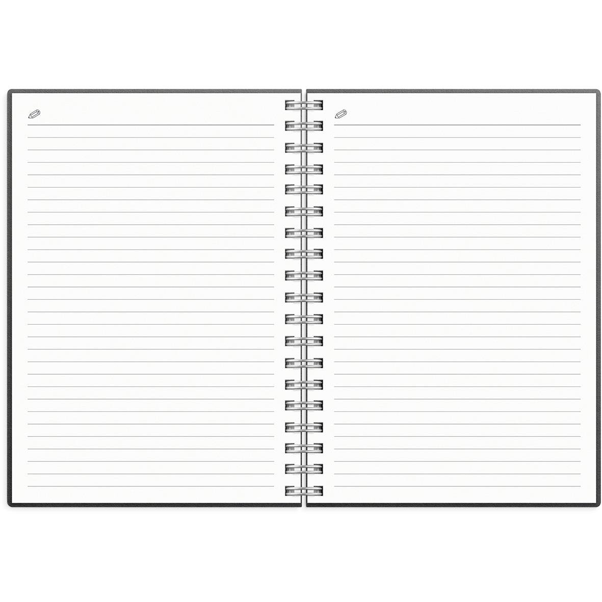 Liten veckokalender refill för 2026 med tomma linjer för anteckningar