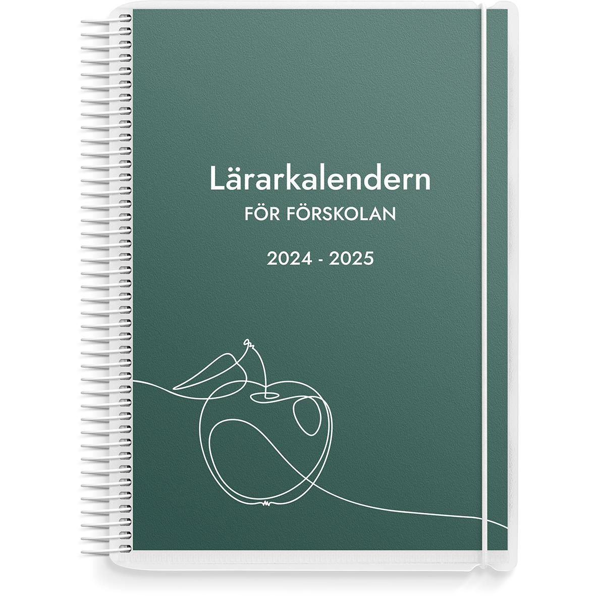 Almanacka Burde 1253 Lärarkalendern Förskolan 24-25 A5