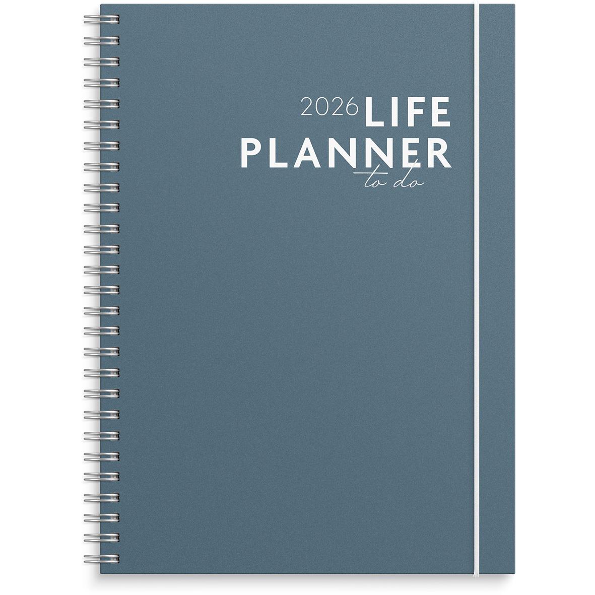 Almanacka Burde 1273 Life Planner Week 2024 Blå