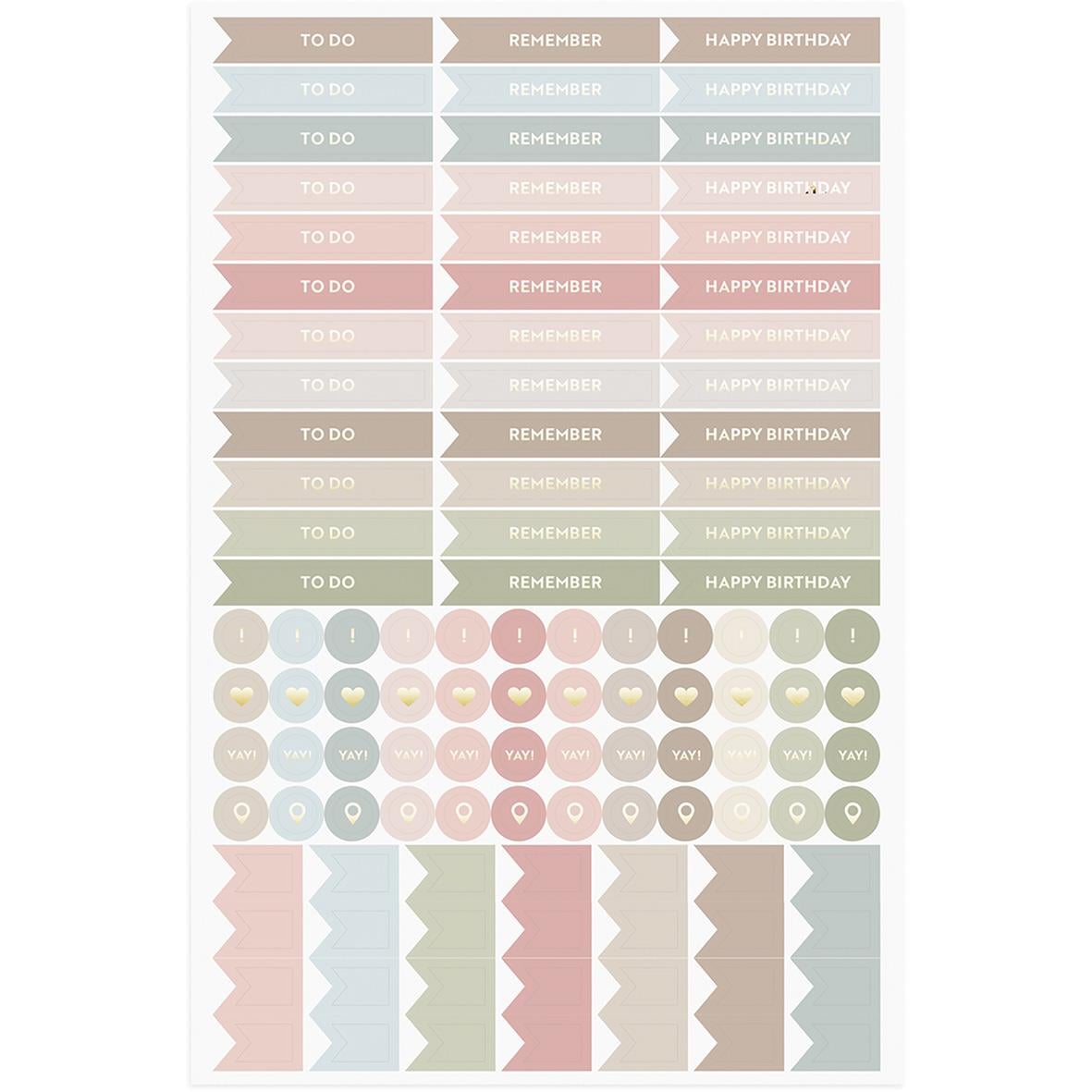 Almanacka Burde 1295 Life Organizer med blommor för 2026, inklusive to-do listor och födelsedagsmarkeringar