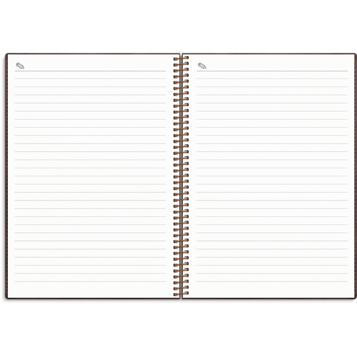 Almanacka Burde 5587 Business Twist 2026 Brun 16011206_4