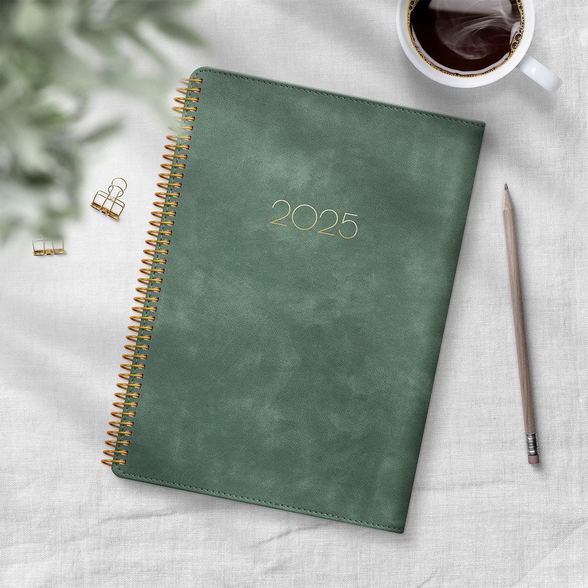 Almanacka Burde 5587 Business Twist 2026 Brun 16011206_5