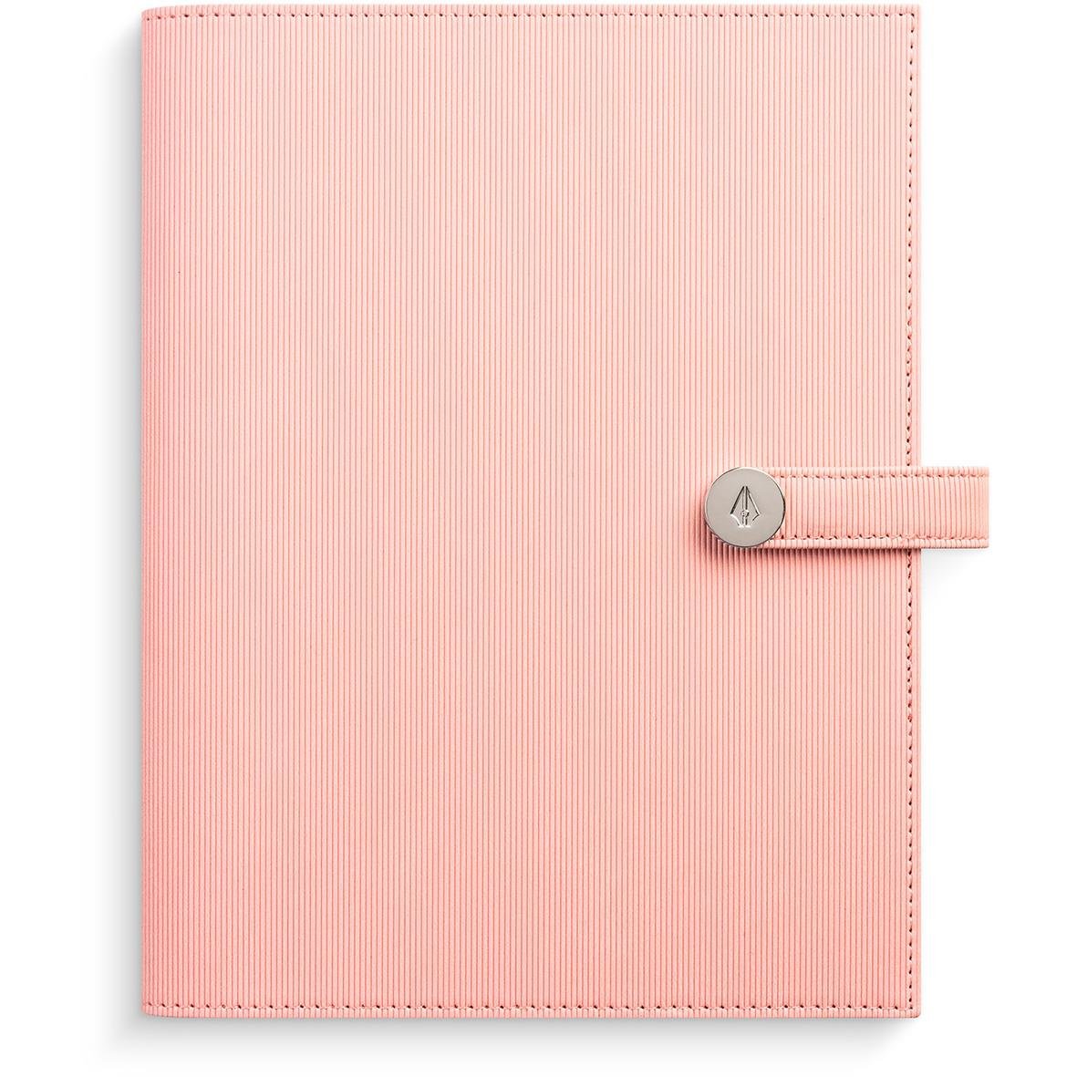 Rosa stor veckokalender Almanacka Burde 5309 Amelia 2025 i A5-format