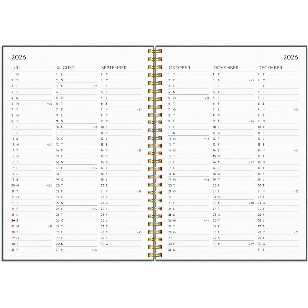 Almanacka Burde 1279 Life Planner Do more 2026 A5 16011246_5