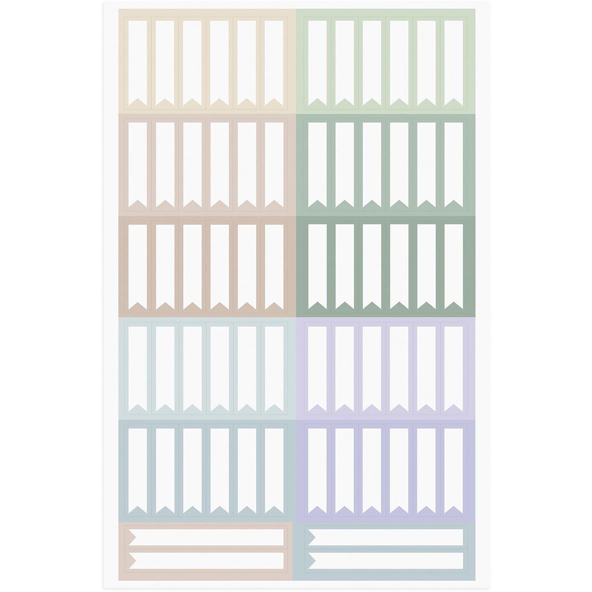 Familjealmanacka 2026 i A5-format med färgglada sektioner för planering och organisering