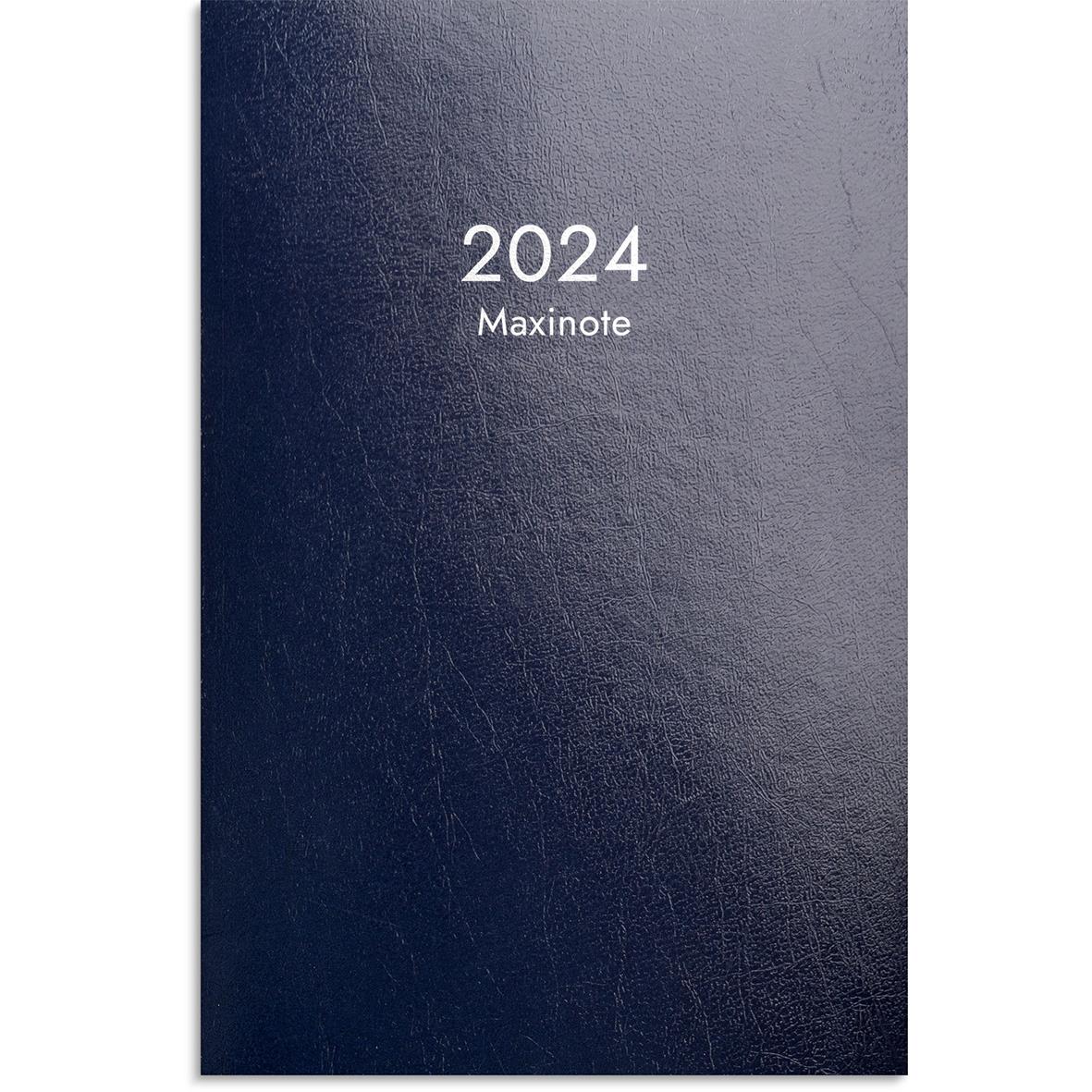 Almanacka Burde 3306 Maxinote Kartongomslag 2024 Blå