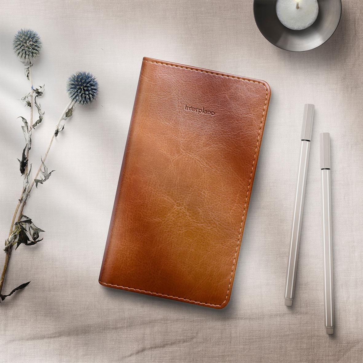 Almanacka Burde 3647 91ter48ano Konstläder 2026 Cognac 16020391_3