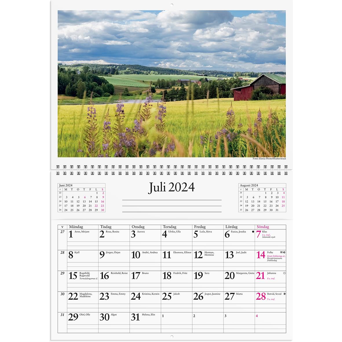 Väggkalender Burde 1720 Väggficka 2026 16030228_3