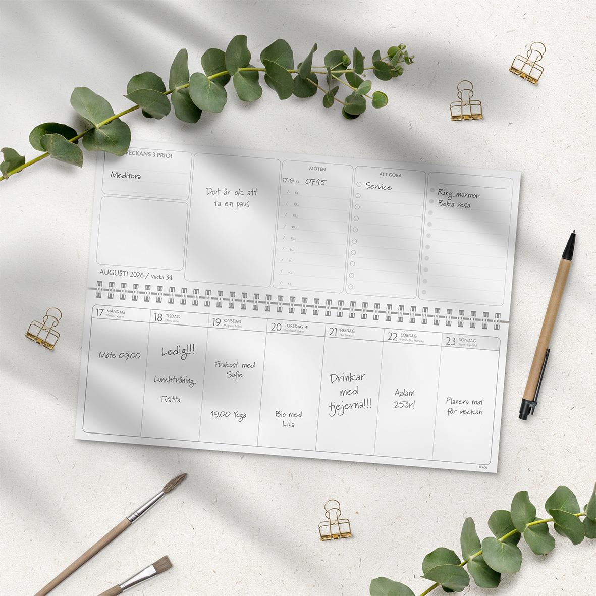 Almanacka Burde 1487 Stor Plankalender Få det gjort 2026 16030279_4