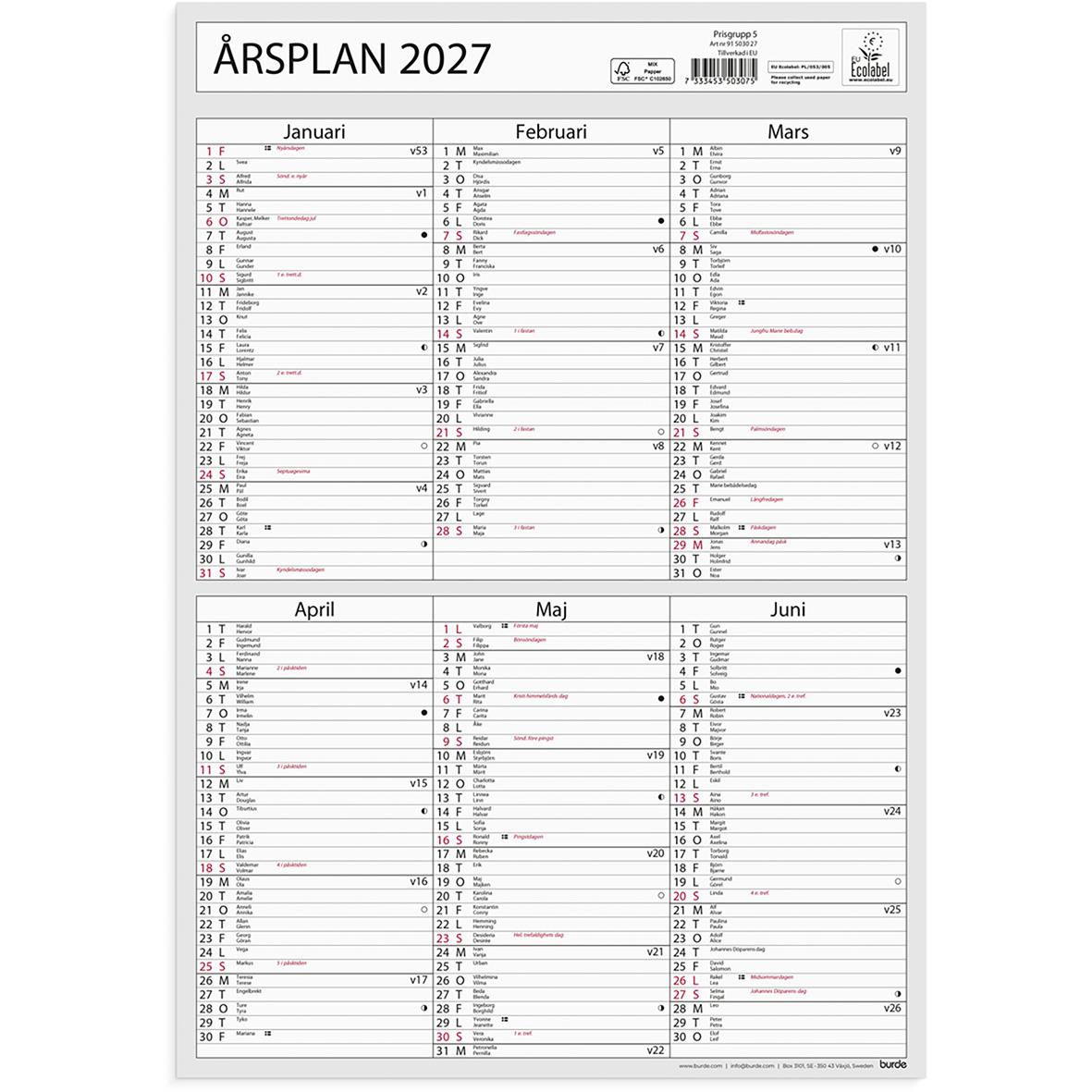 Almanacka Burde 5030 rsplan 2026 AllOffice almanacka-burde-5030-rsplan-2026-alloffice