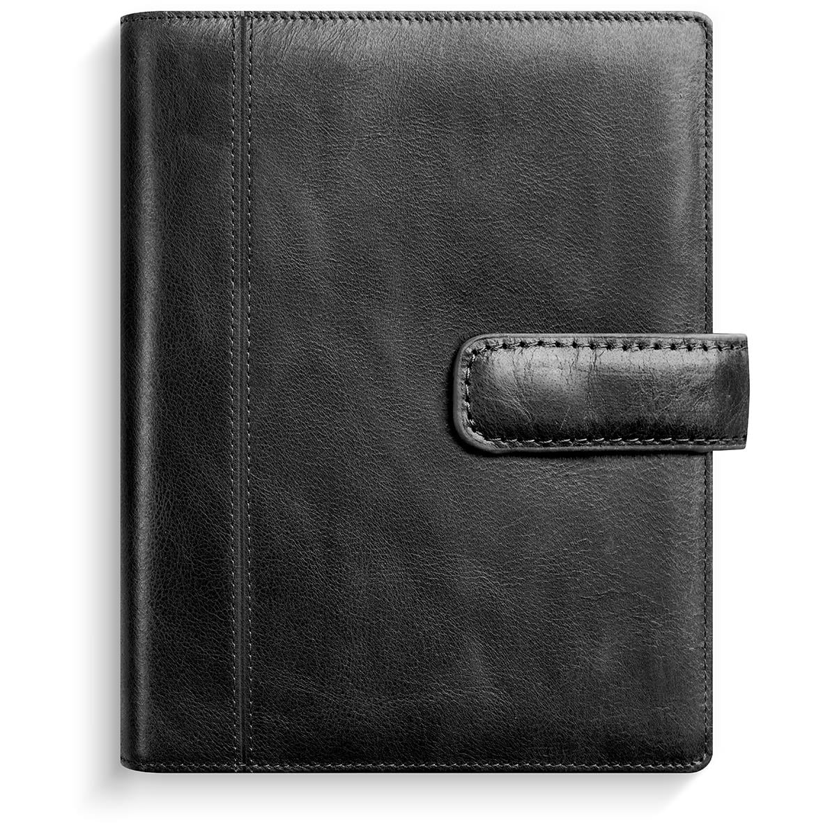 Svart mini skinn systemkalender Burde 4178 för 2026