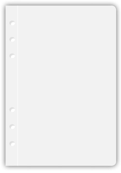 Plastficka för burk 4682 till Regent 46, enkel och transparent