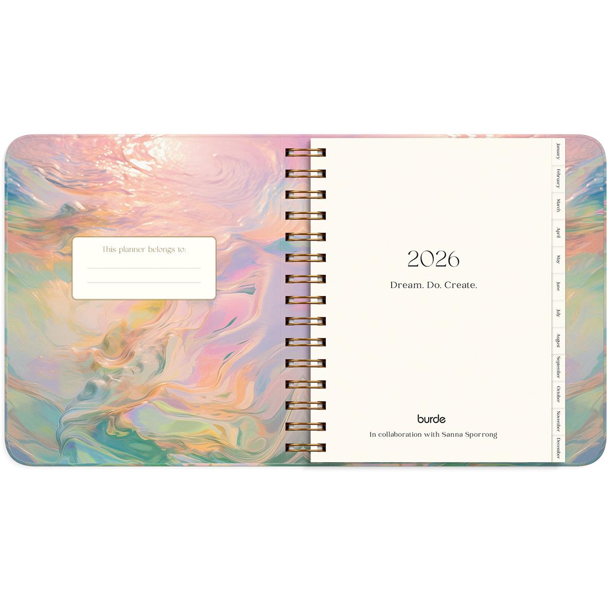 Väggkalender Burde 1212 Dream & Do Swirl 2026 16118881_5
