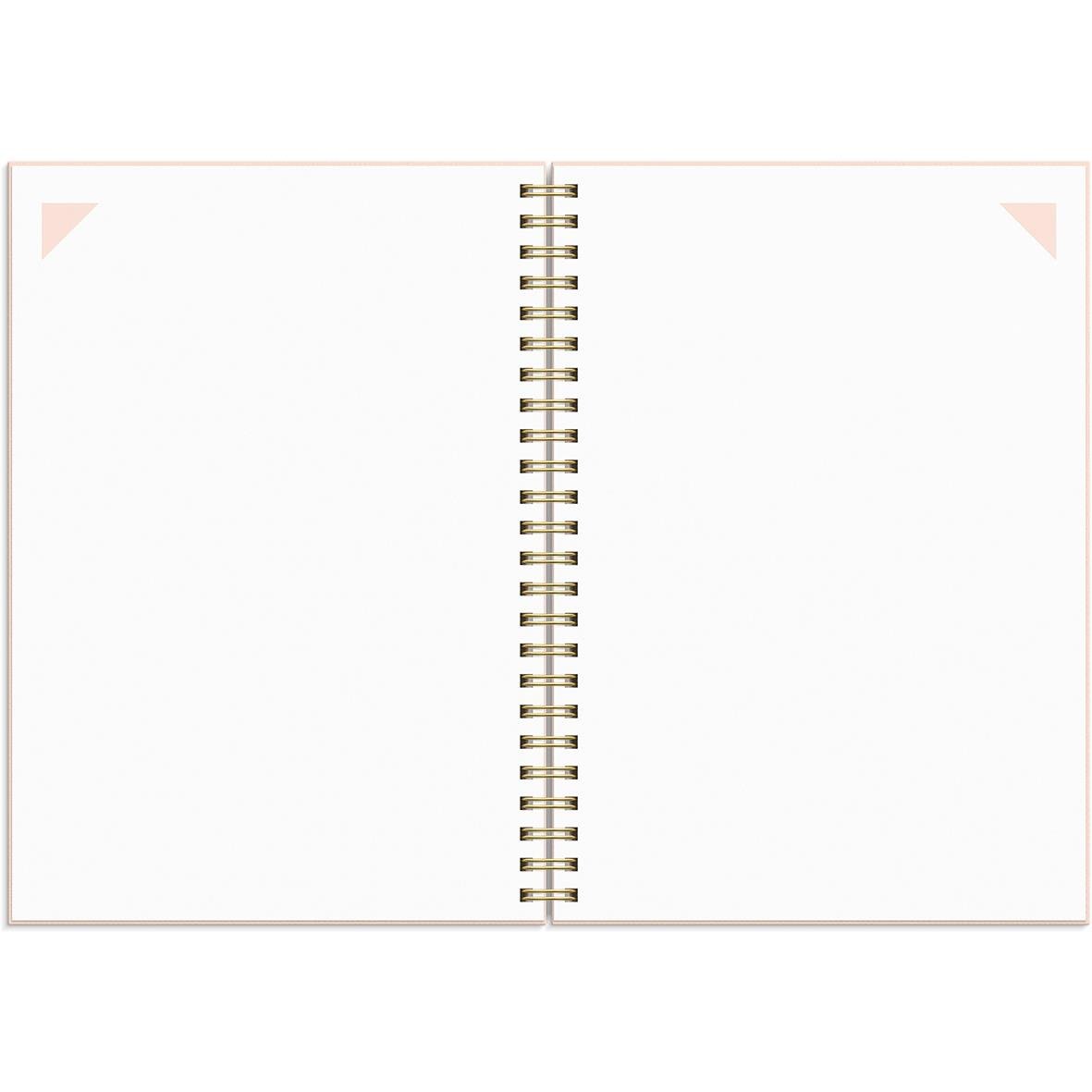 Planeringskalender för lärare 25-26 A5 med tomma sidor för anteckningar och schemaläggning