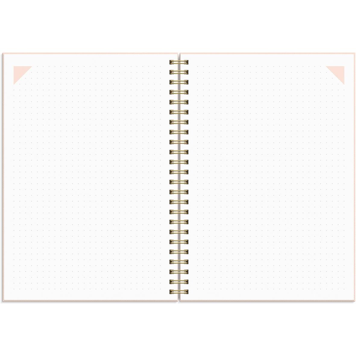 Öppen planeringskalender för lärare med veckoplanering i A5-format