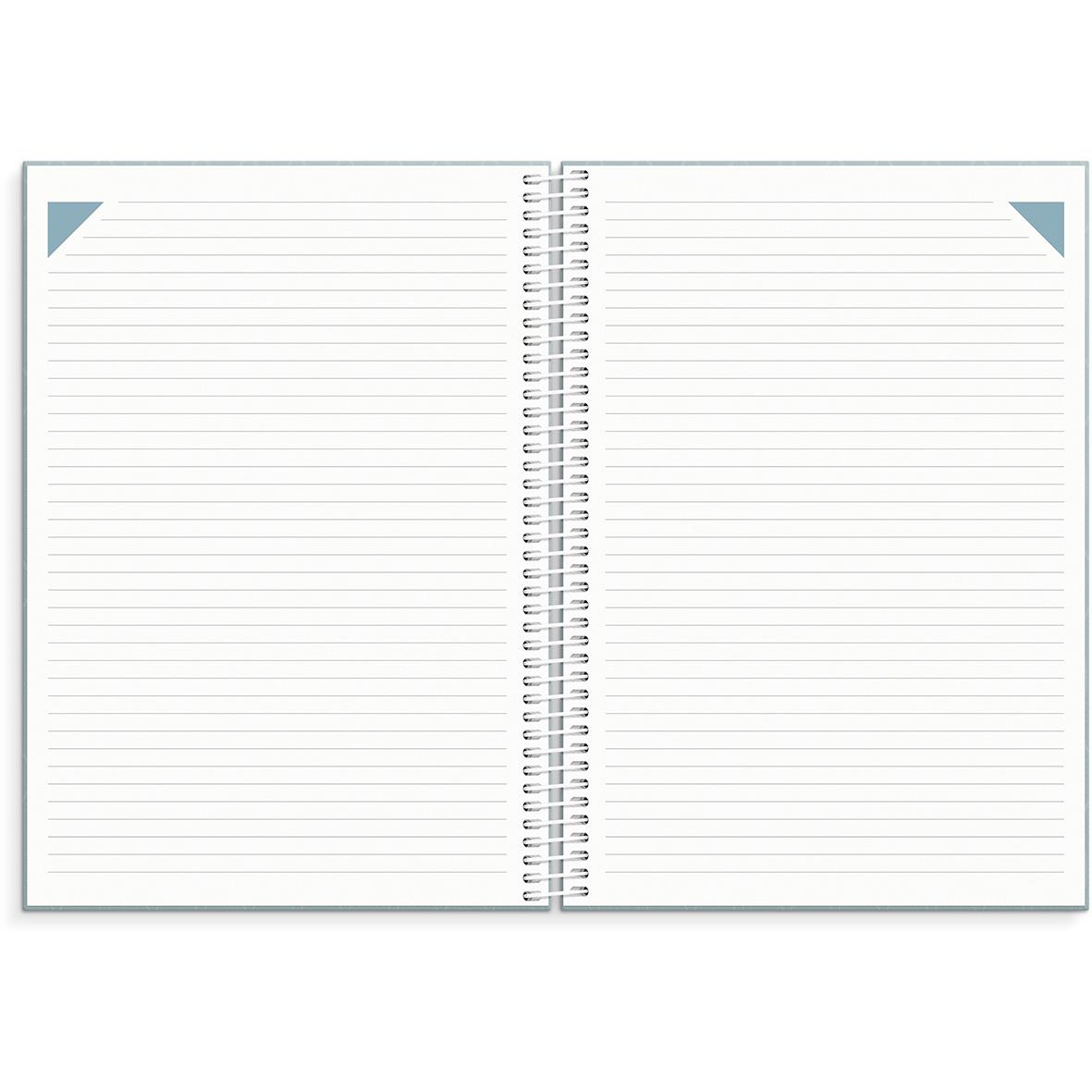 Planeringskalender för lärare 25-26 i A5-format med linjerade sidor för anteckningar