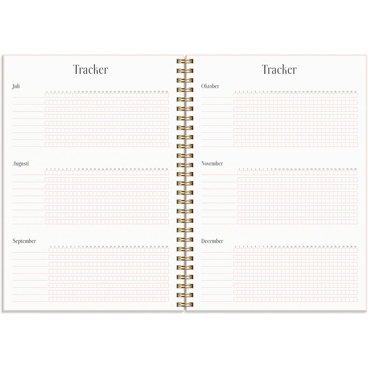 Almanacka Burde 1227 Life Planner 2024 Rosa A5 16141464_5