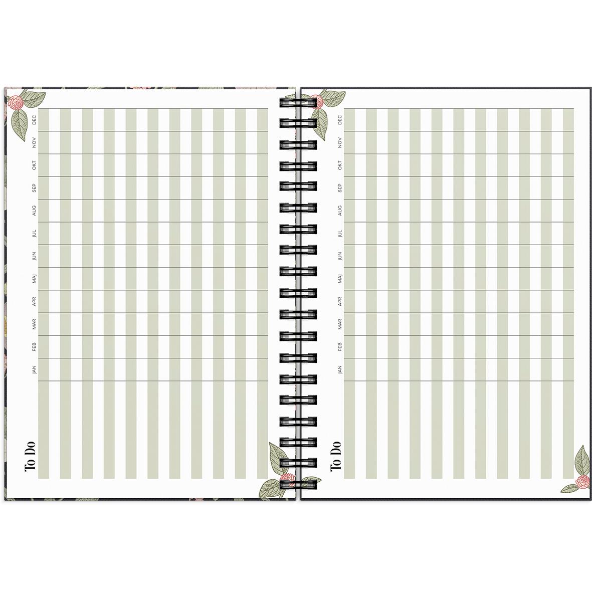 Almanacka Burde 1037 Life Planner 2025 Floral 16141488_5