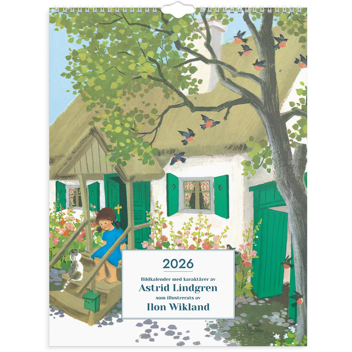 Väggkalender Burde 1782 Ilon Wikland 2026