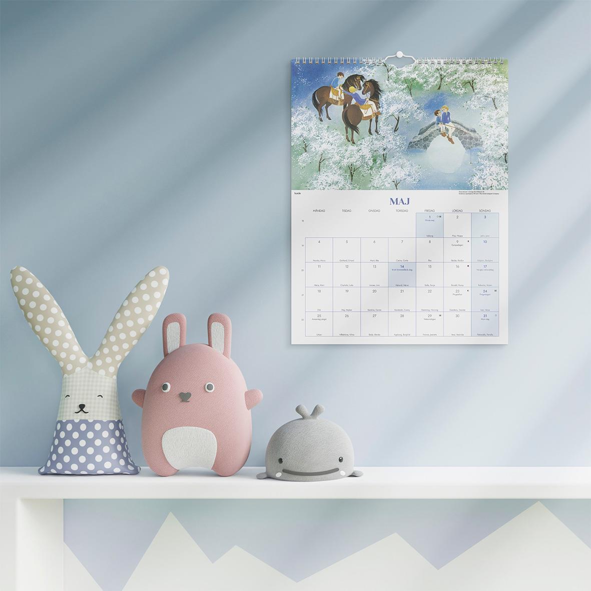 Väggkalender Burde 1782 Ilon Wikland 2026 16141496_8