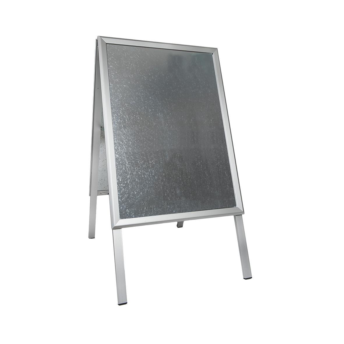 Gatuställ Alu-Line A-Bock Silver 50x70cm 17020004