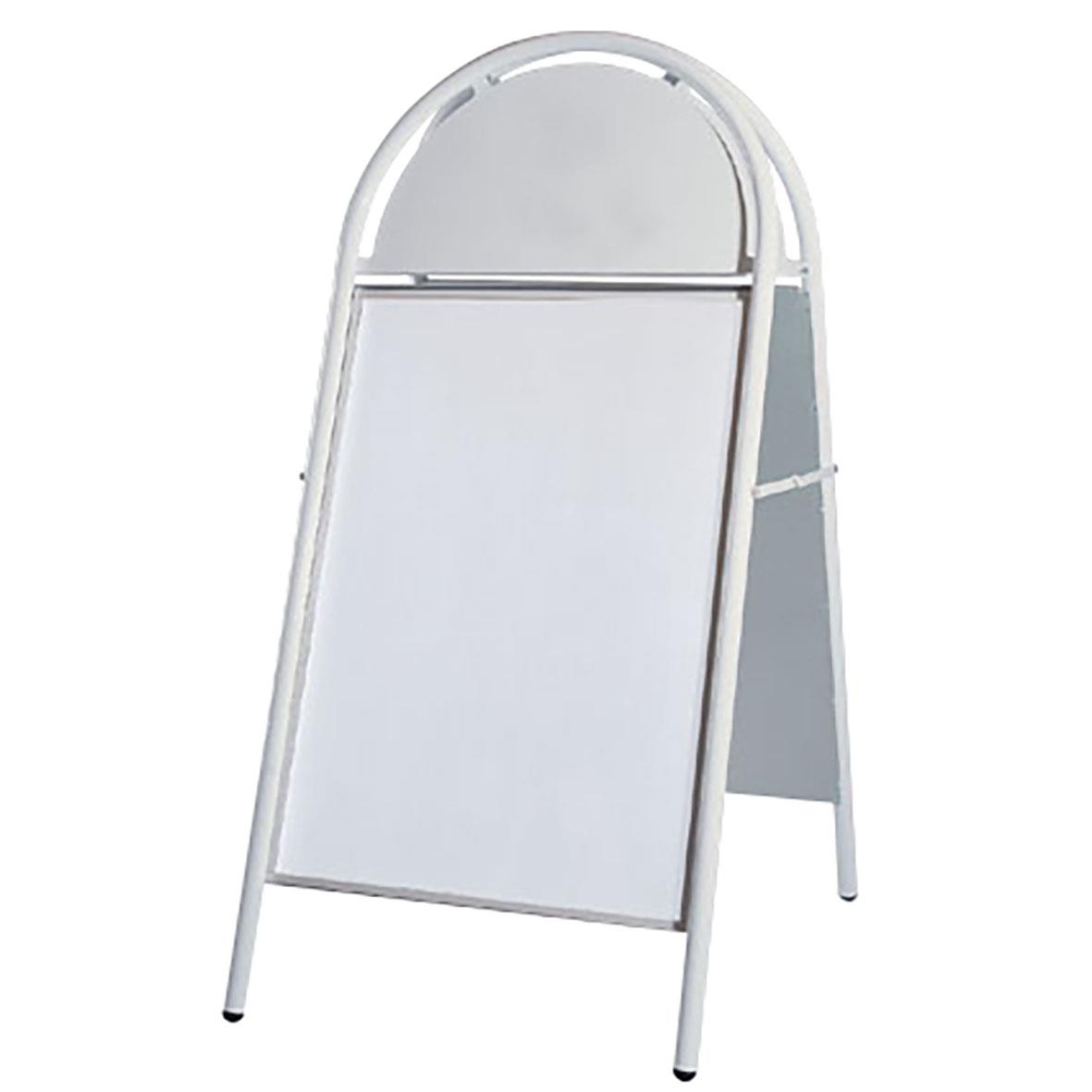 Gatuställ Gotic Vit 50x70cm, vit ram och whiteboardyta