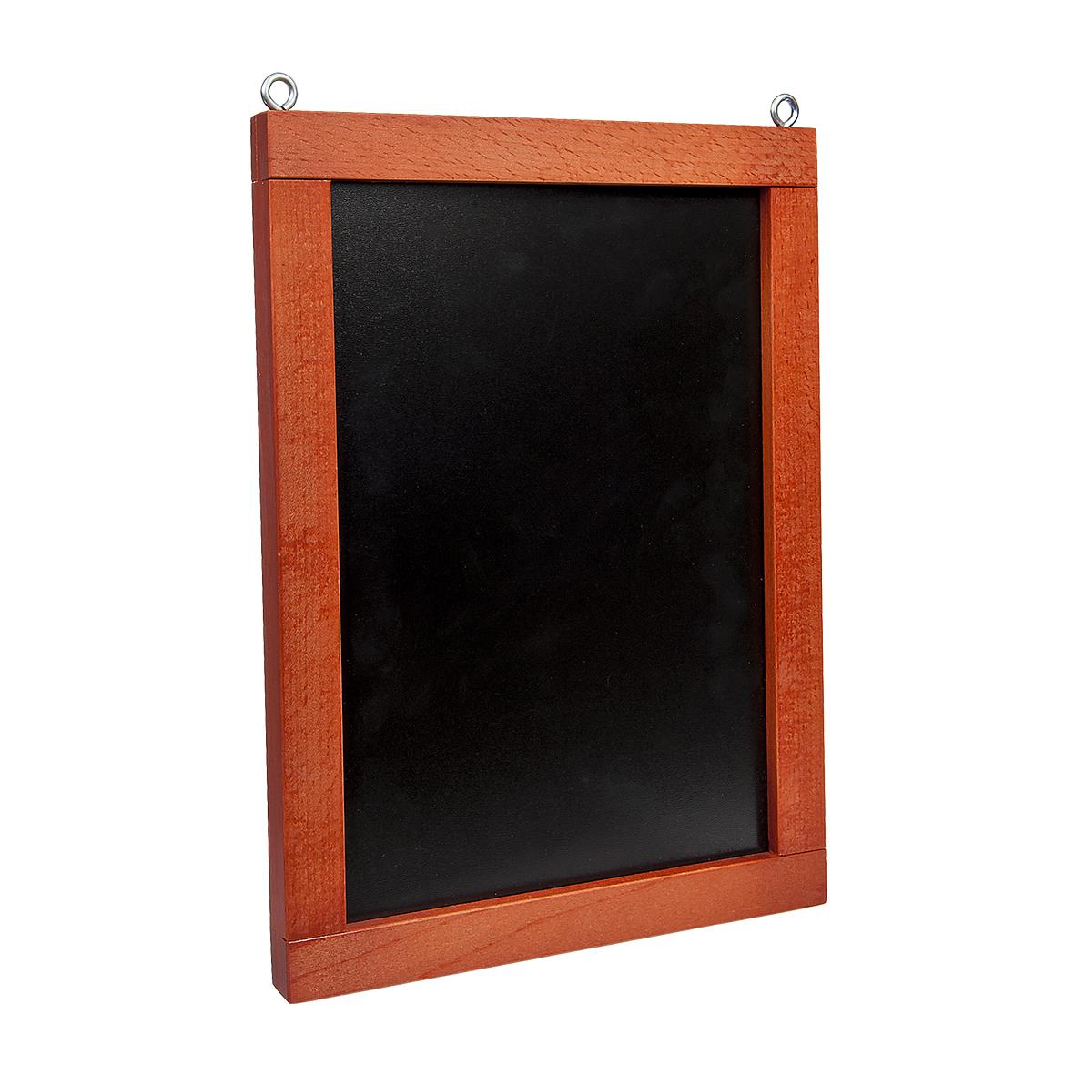 Rödramad griffeltavla i A4-storlek med svart skrivyta