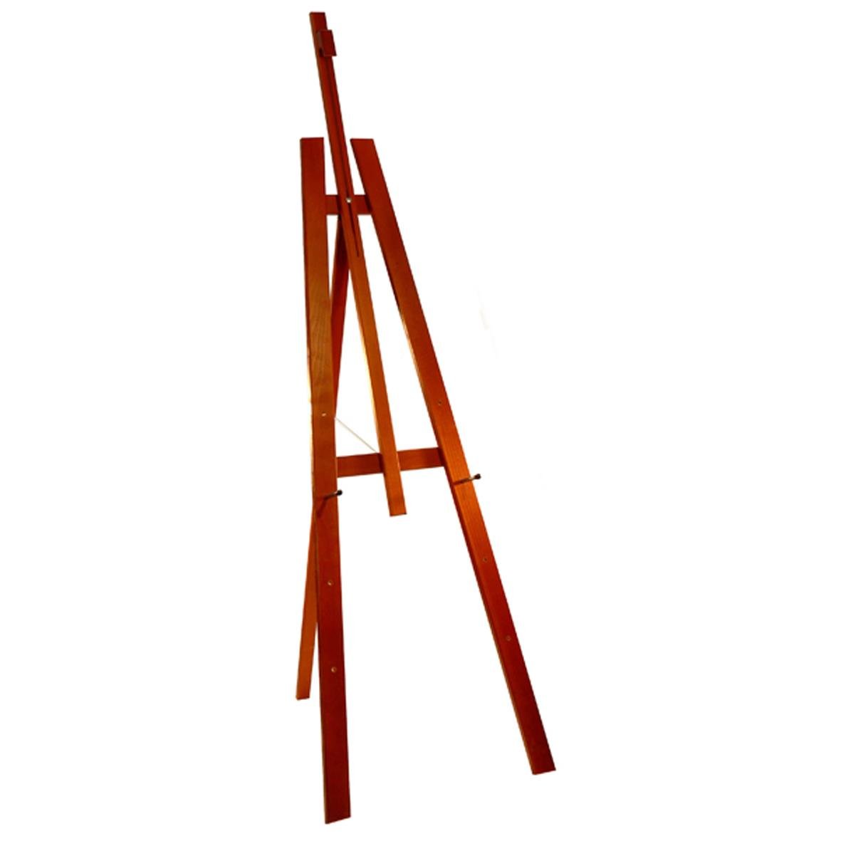 Träställ för griffeltavla 70x100cm, rödbrun färg