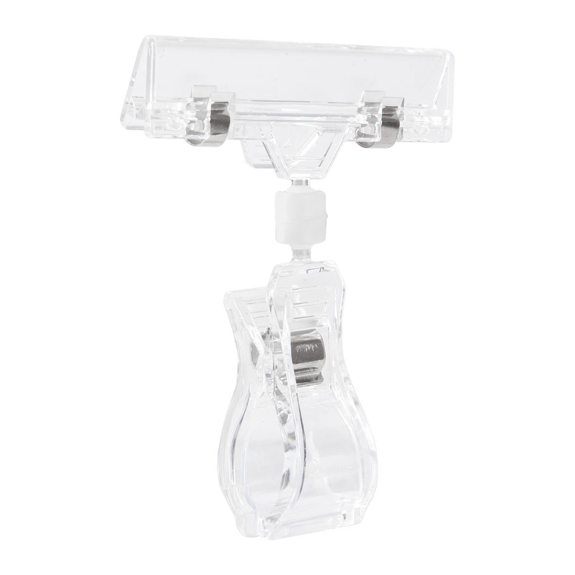 Stor transparent prisklämma i plast för att visa priser tydligt