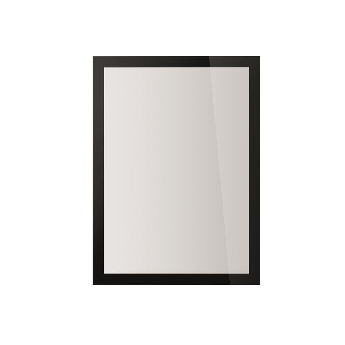 Svart Duraframe Sun ram i A4 storlek utan bild