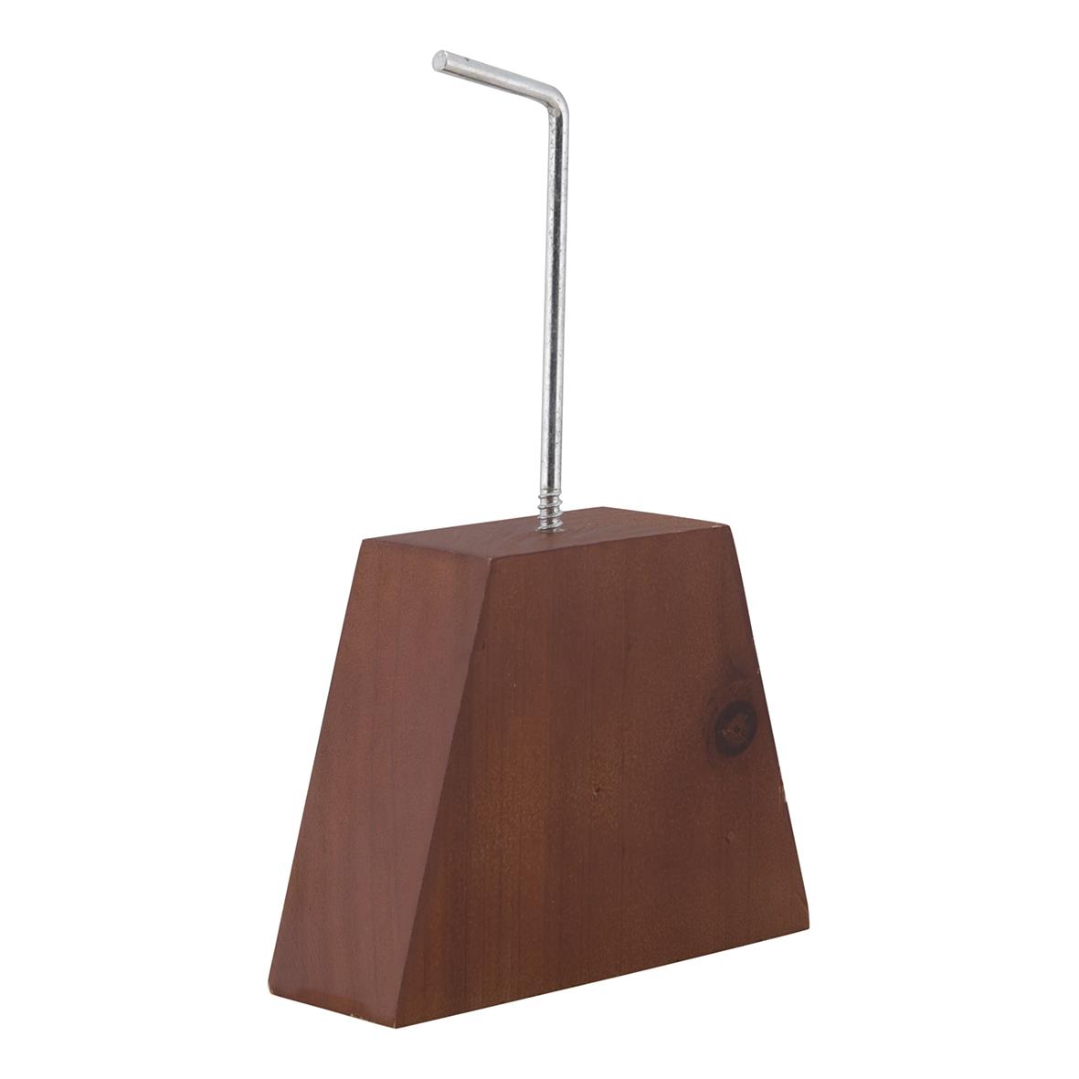 Kil till gatuställ Securit Universell Mahogny med metallstång